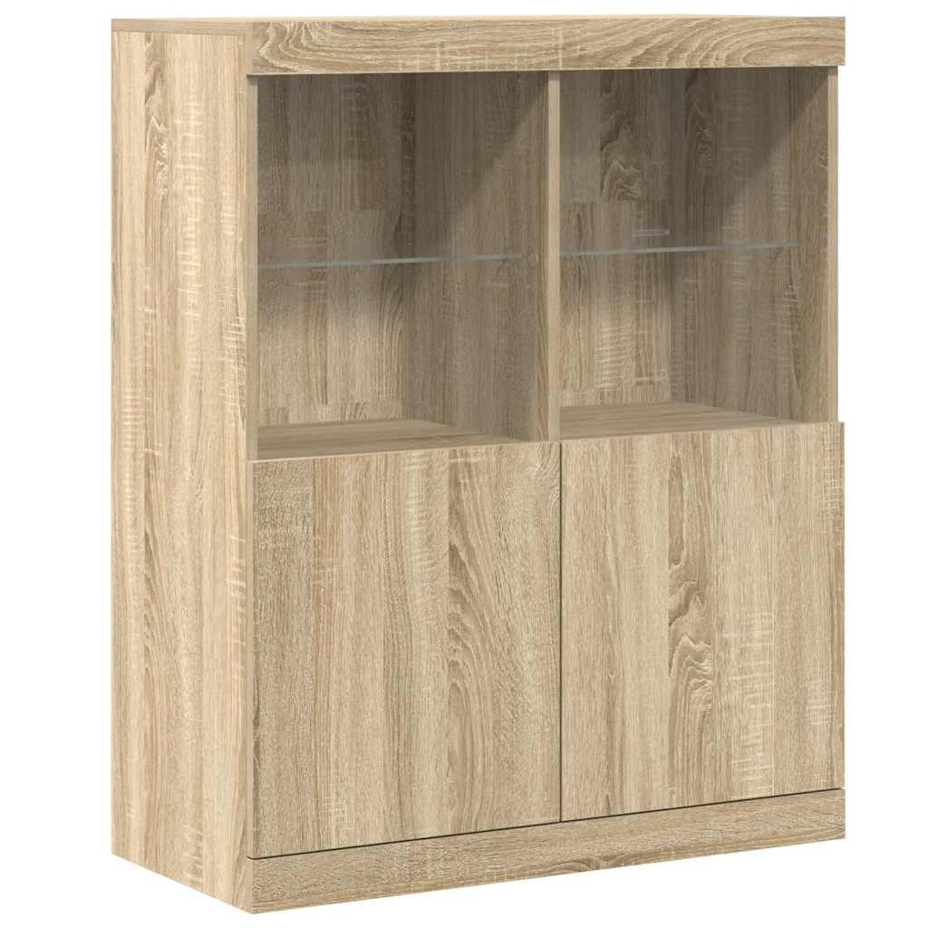 Sideboard Sonoma Oak 81x37x100 cm Engineered Wood