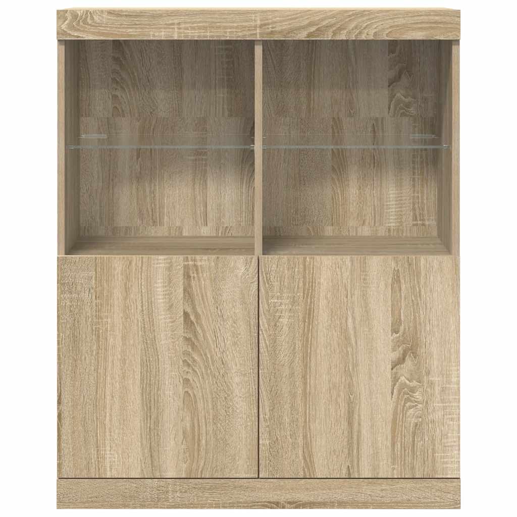 Sideboard Sonoma Oak 81x37x100 cm Engineered Wood