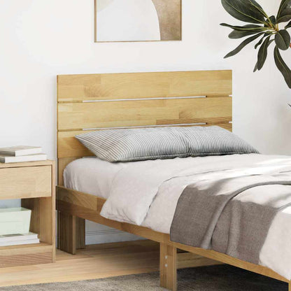 Headboard 90 cm Solid Wood Oak