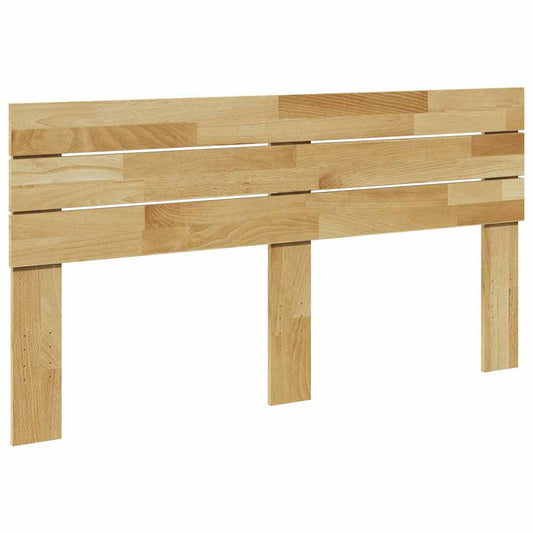 Headboard 135 cm Solid Wood Oak