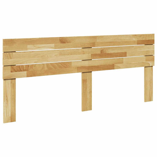 Headboard 200 cm Solid Wood Oak