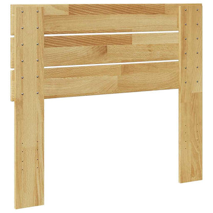 Headboard 80 cm Solid Wood Oak