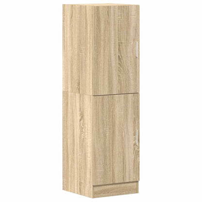 2 Piece Kitchen Cabinet Set Sonoma Oak Engineered Wood