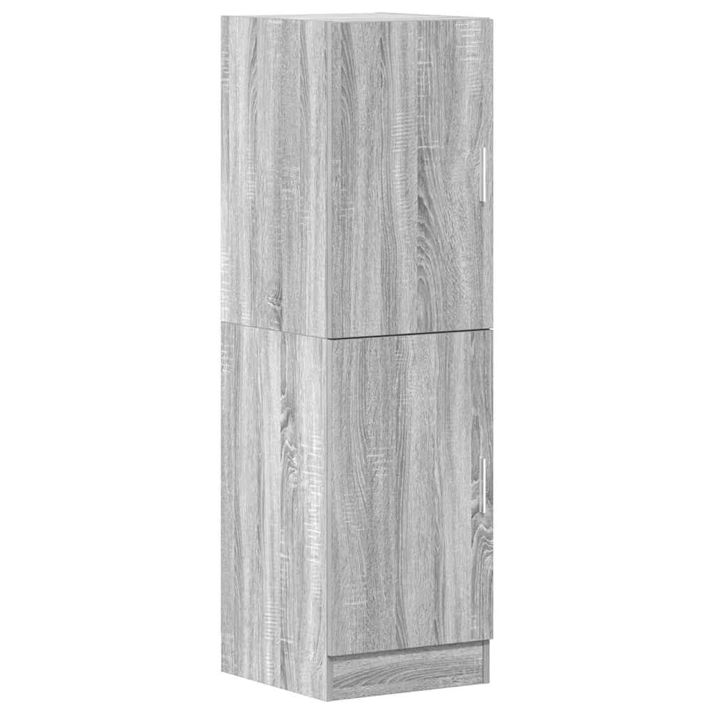 3 Piece Kitchen Cabinet Set Grey Sonoma Engineered Wood