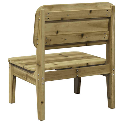 Garden Chair 60x52.5x72 cm Impregnated Wood Pine