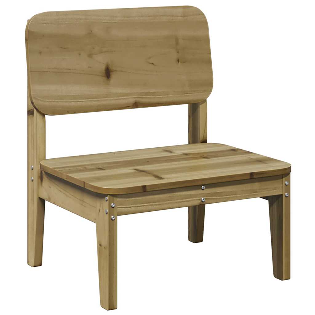 Garden Chairs 2 pcs 60x52.5x72 cm Impregnated Wood Pine