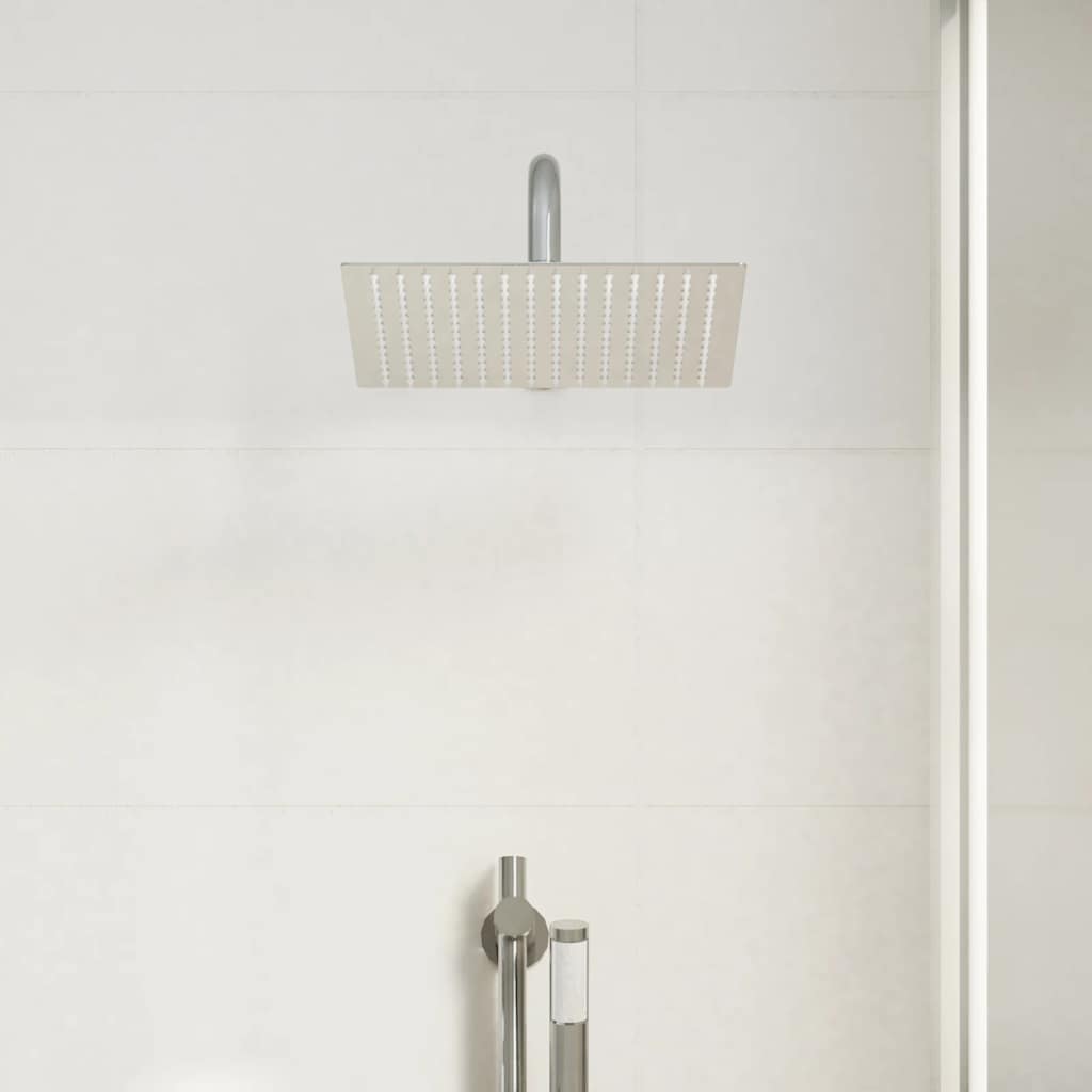 Rain Shower Head Stainless Steel 304 25x25 cm Square