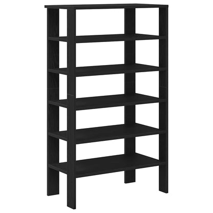 Shoe Rack Black 61x32x105 cm Engineered Wood