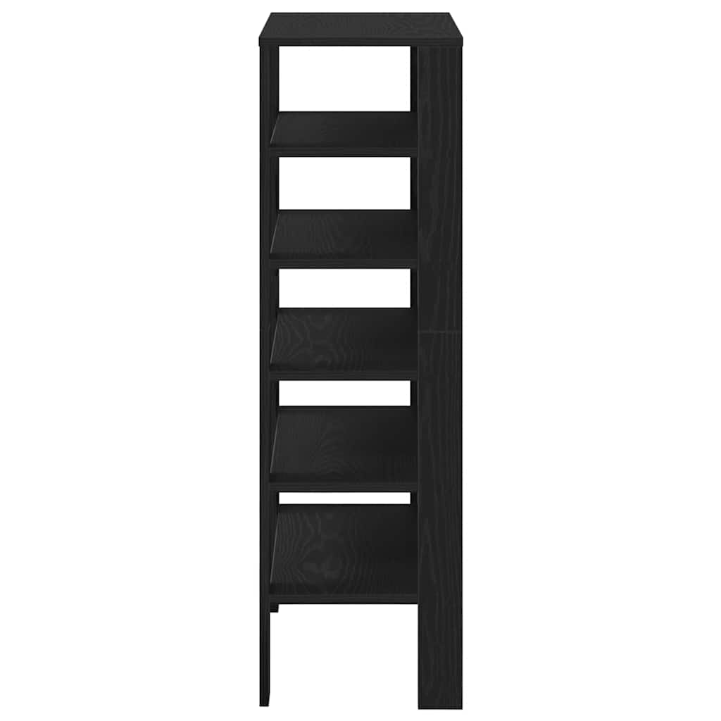 Shoe Rack Black 61x32x105 cm Engineered Wood