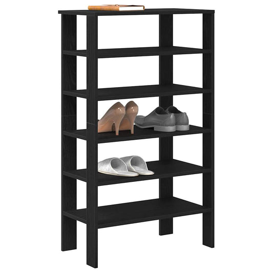 Shoe Rack Black 61x32x105 cm Engineered Wood