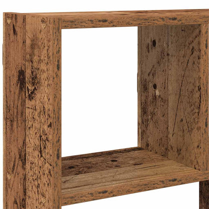 Wall Cube Shelf 12 Compartments Old Wood Engineered Wood