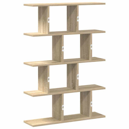 Wall Cube Shelf 12 Compartments Sonoma Oak Engineered Wood