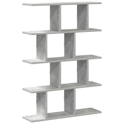 Wall Cube Shelf 12 Compartments Concrete Grey Engineered Wood