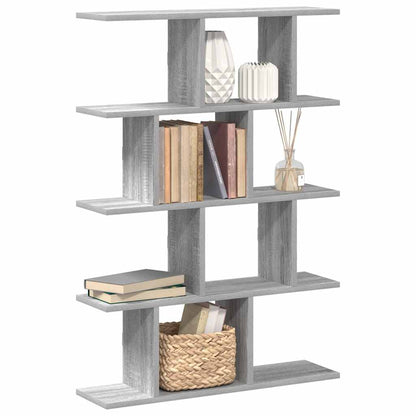 Wall Cube Shelf 12 Compartments Grey Sonoma Engineered Wood