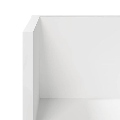 Wall Shelves 2 pcs White 75x16.5x16.5 cm Engineered Wood