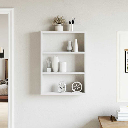 Wall Shelf White 43x9x60 cm Engineered Wood