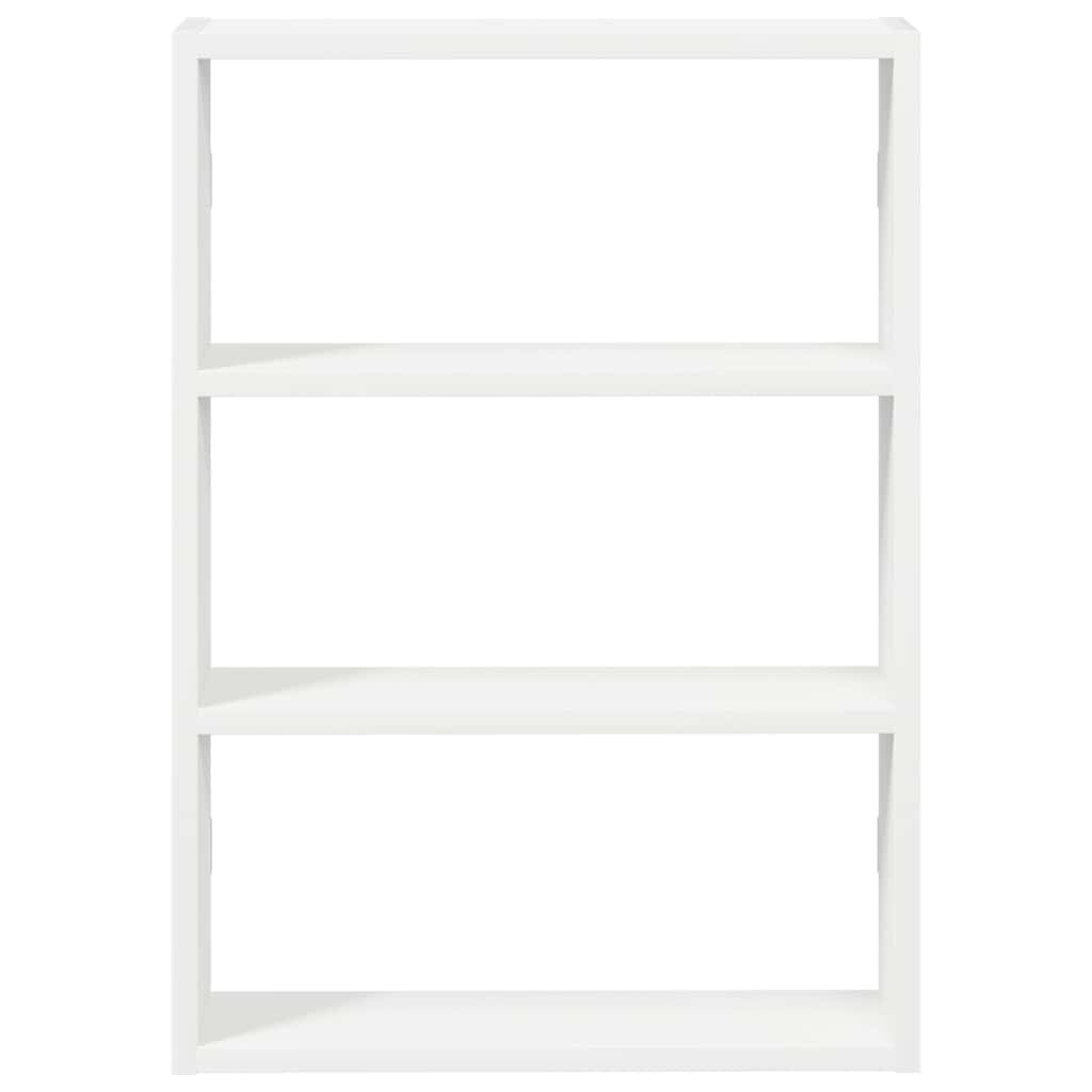 Wall Shelf White 43x9x60 cm Engineered Wood