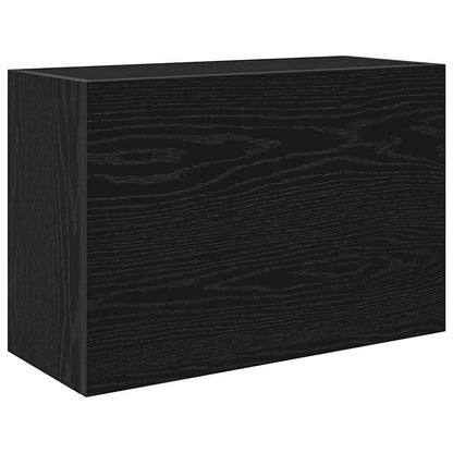 Bathroom Wall Cabinet Black 60x25x40 cm Engineered Wood