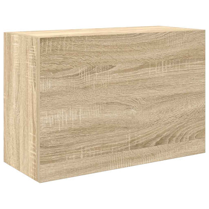 Bathroom Wall Cabinet Sonoma Oak 60x25x40 cm Engineered Wood