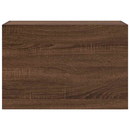 Bathroom Wall Cabinet Brown Oak 60x25x40 cm Engineered Wood