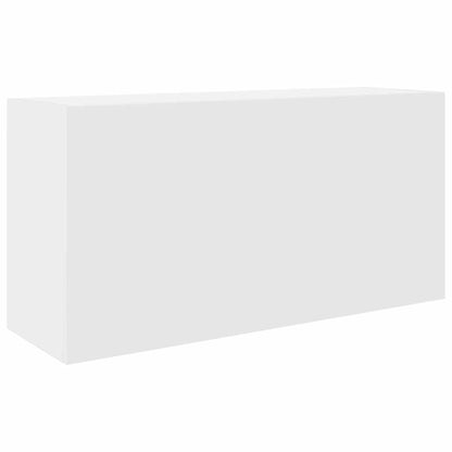 Bathroom Wall Cabinet White 80x25x40 cm Engineered Wood