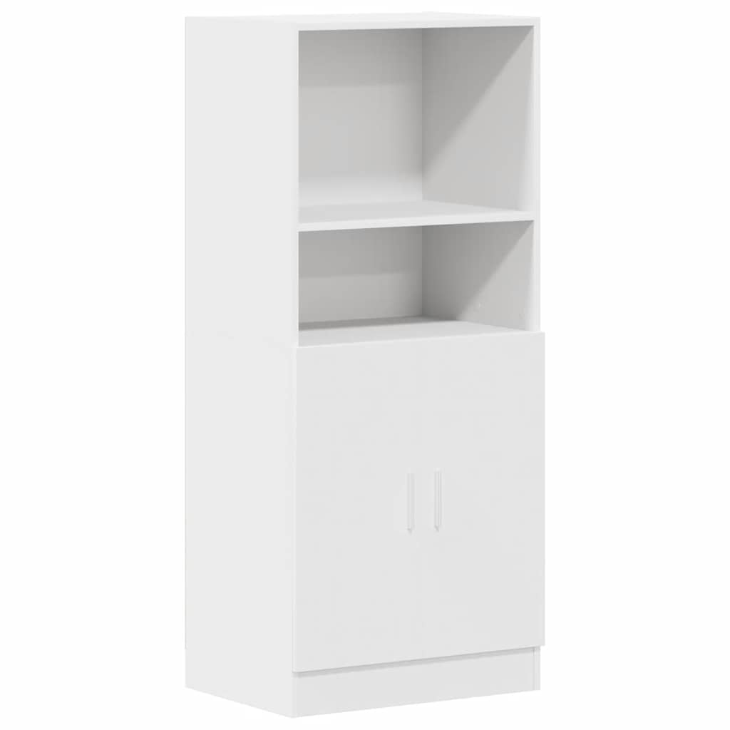 Kitchen Cabinet White 57x41.5x131.5 cm Engineered Wood