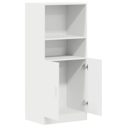 Kitchen Cabinet White 57x41.5x131.5 cm Engineered Wood