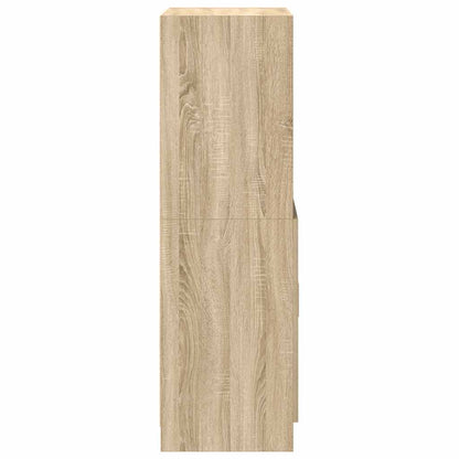 Kitchen Cabinet Sonoma Oak 57x41.5x131.5 cm Engineered Wood