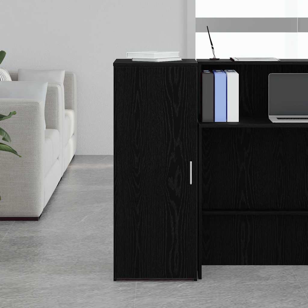 Storage Cabinet Black 40x45x103.5 cm Engineered Wood