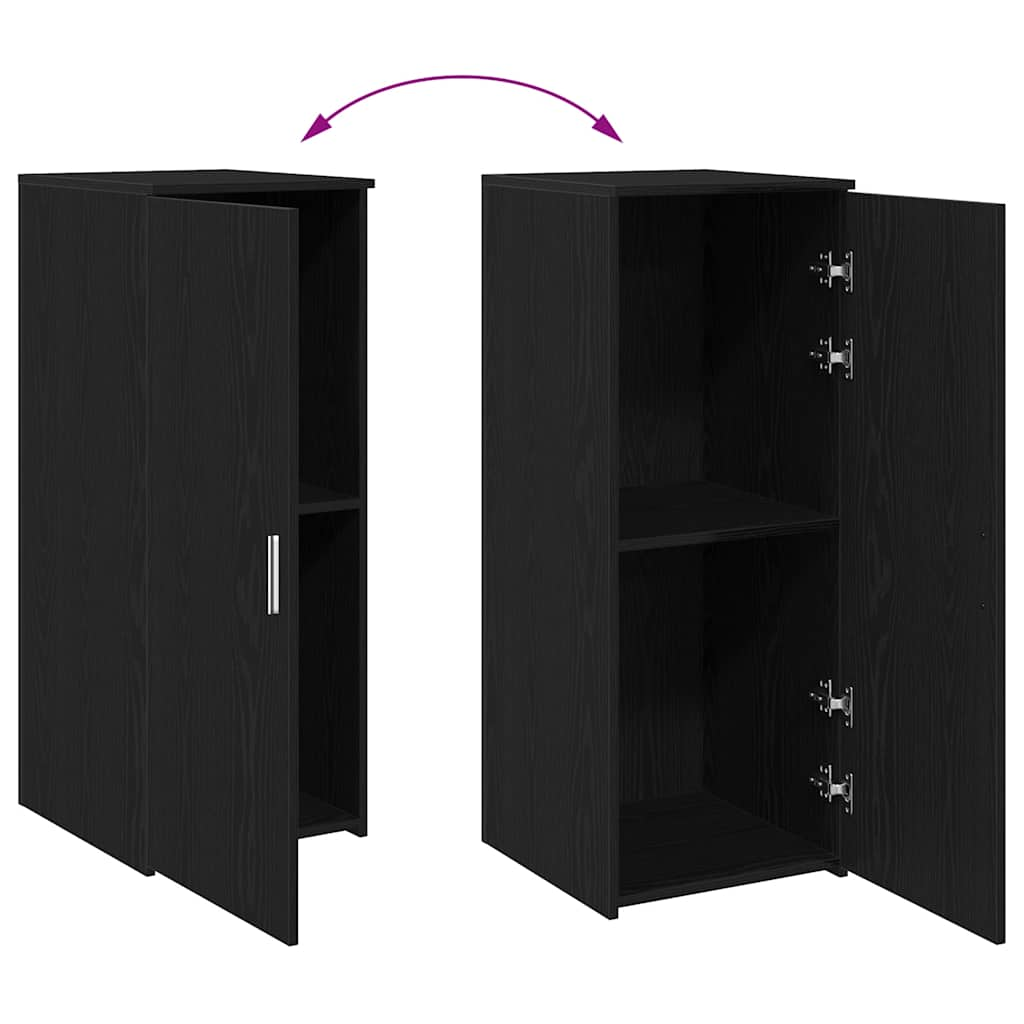 Storage Cabinet Black 40x45x103.5 cm Engineered Wood