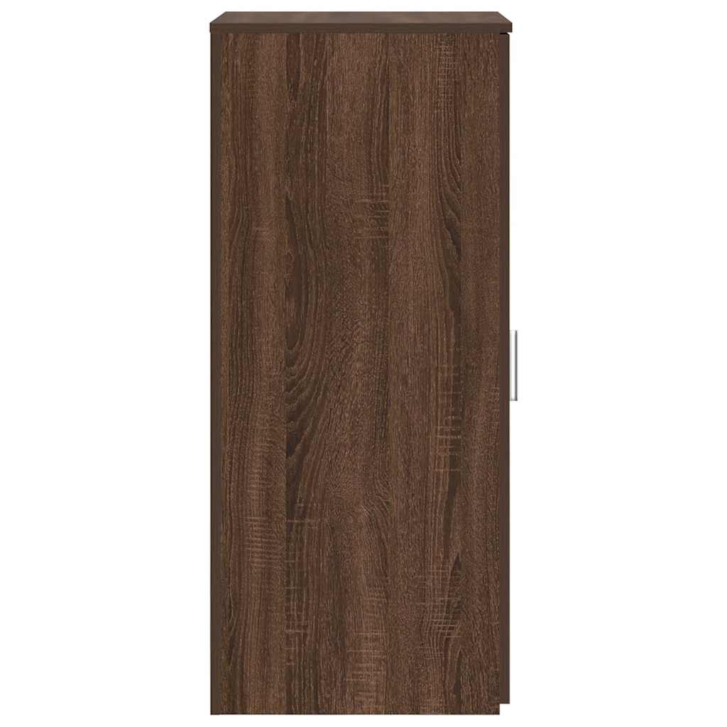 Storage Cabinet Brown Oak 40x45x103.5 cm Engineered Wood