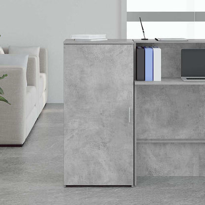 Storage Cabinet Concrete Grey 50x45x103.5 cm Engineered Wood