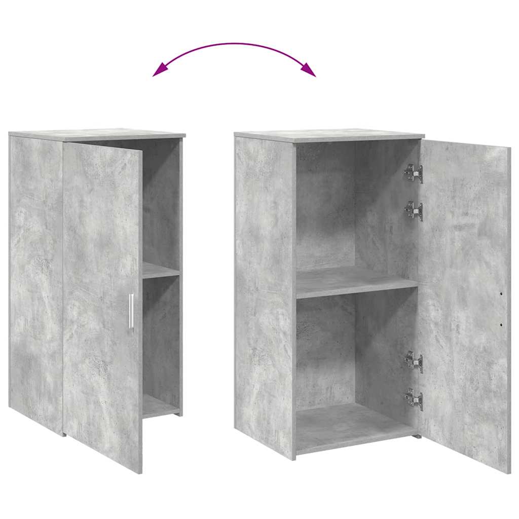 Storage Cabinet Concrete Grey 50x45x103.5 cm Engineered Wood