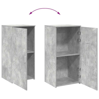 Storage Cabinet Concrete Grey 50x45x103.5 cm Engineered Wood