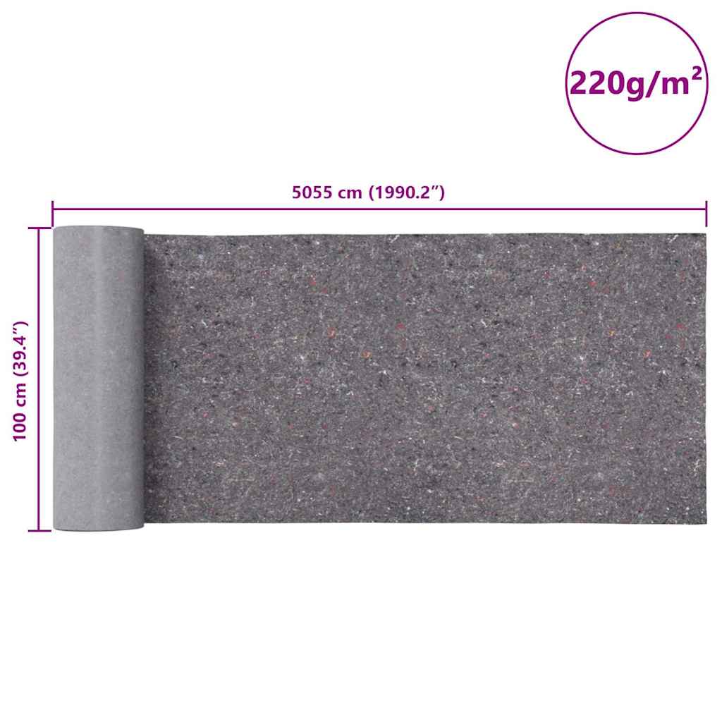 Non-slip Painter Fleeces 2 pcs 5055 cm 220 g/m² Grey