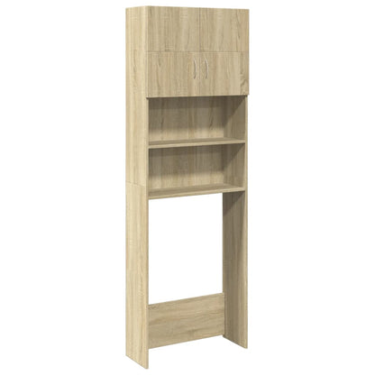 Bathroom Furniture Set 2 pcs Sonoma Oak Engineered Wood