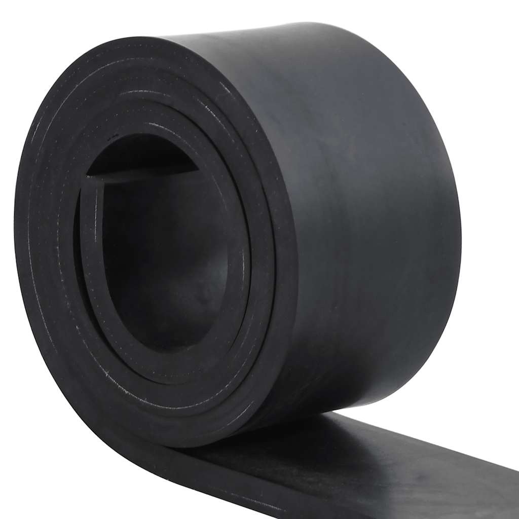 Rubber Edge for Snow Plow Black 180x10x1 cm