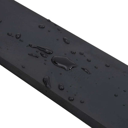 Rubber Edge for Snow Plow Black 180x10x1 cm