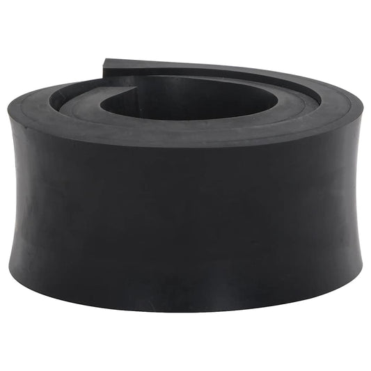 Rubber Edge for Snow Plow Black 100x8x2 cm