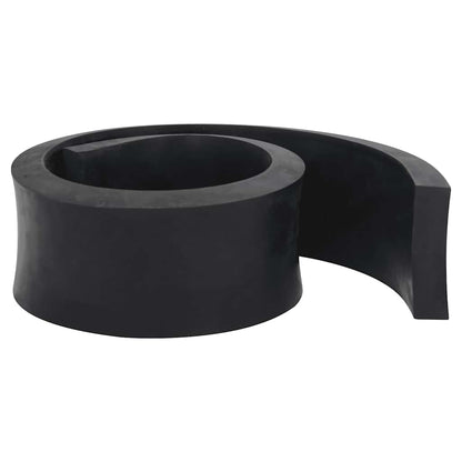 Rubber Edge for Snow Plow Black 100x8x2 cm