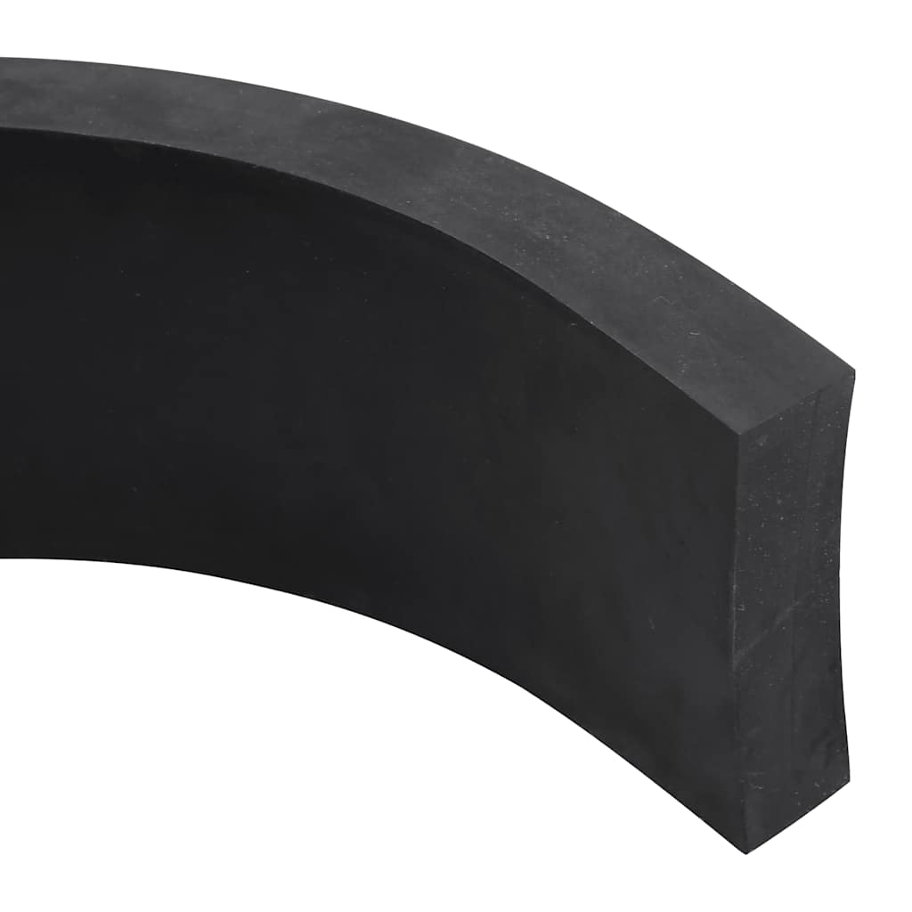 Rubber Edge for Snow Plow Black 100x8x2 cm