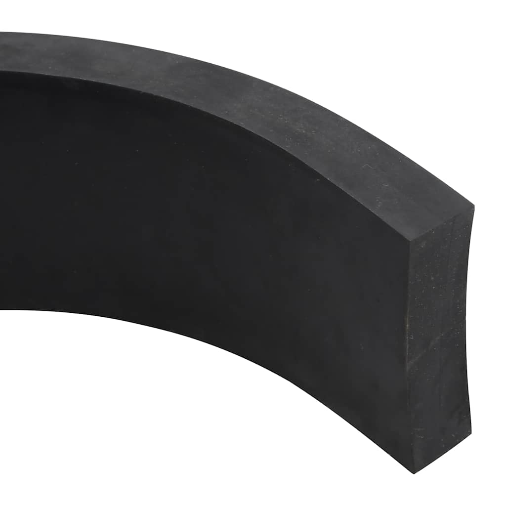 Rubber Edge for Snow Plow Black 80x10x2 cm