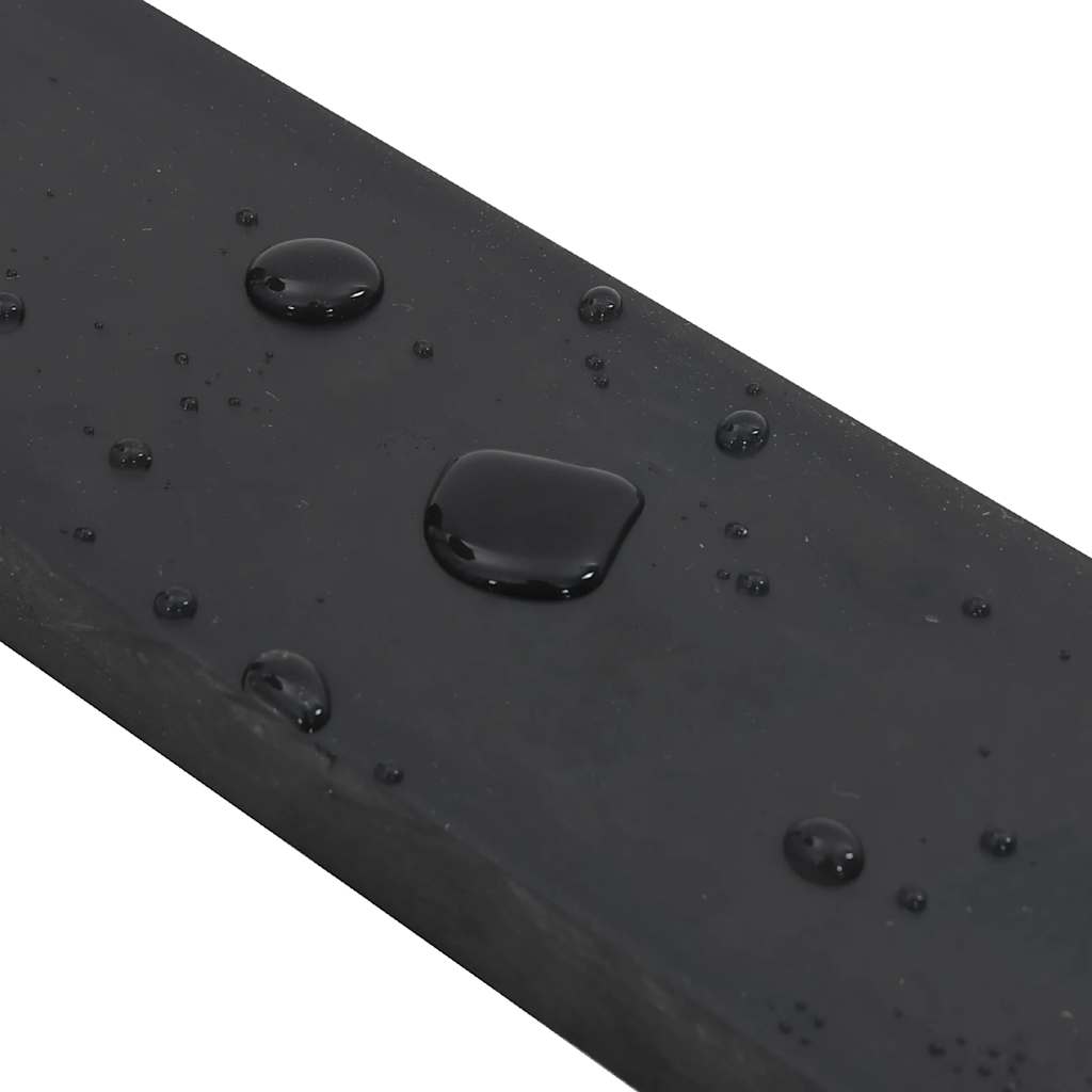 Rubber Edge for Snow Plow Black 150x10x2 cm