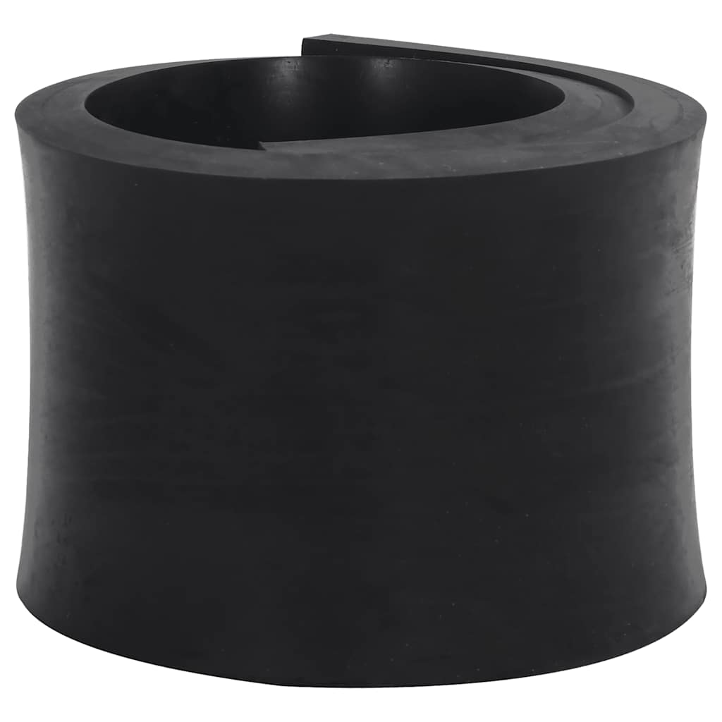 Rubber Edge for Snow Plow Black 80x15x2 cm