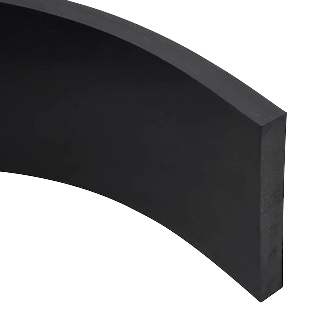 Rubber Edge for Snow Plow Black 80x15x2 cm