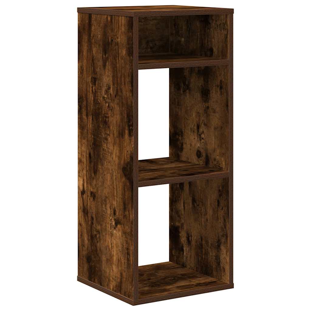 Book Cabinet Smoked Oak 34x31x80 cm Engineered Wood