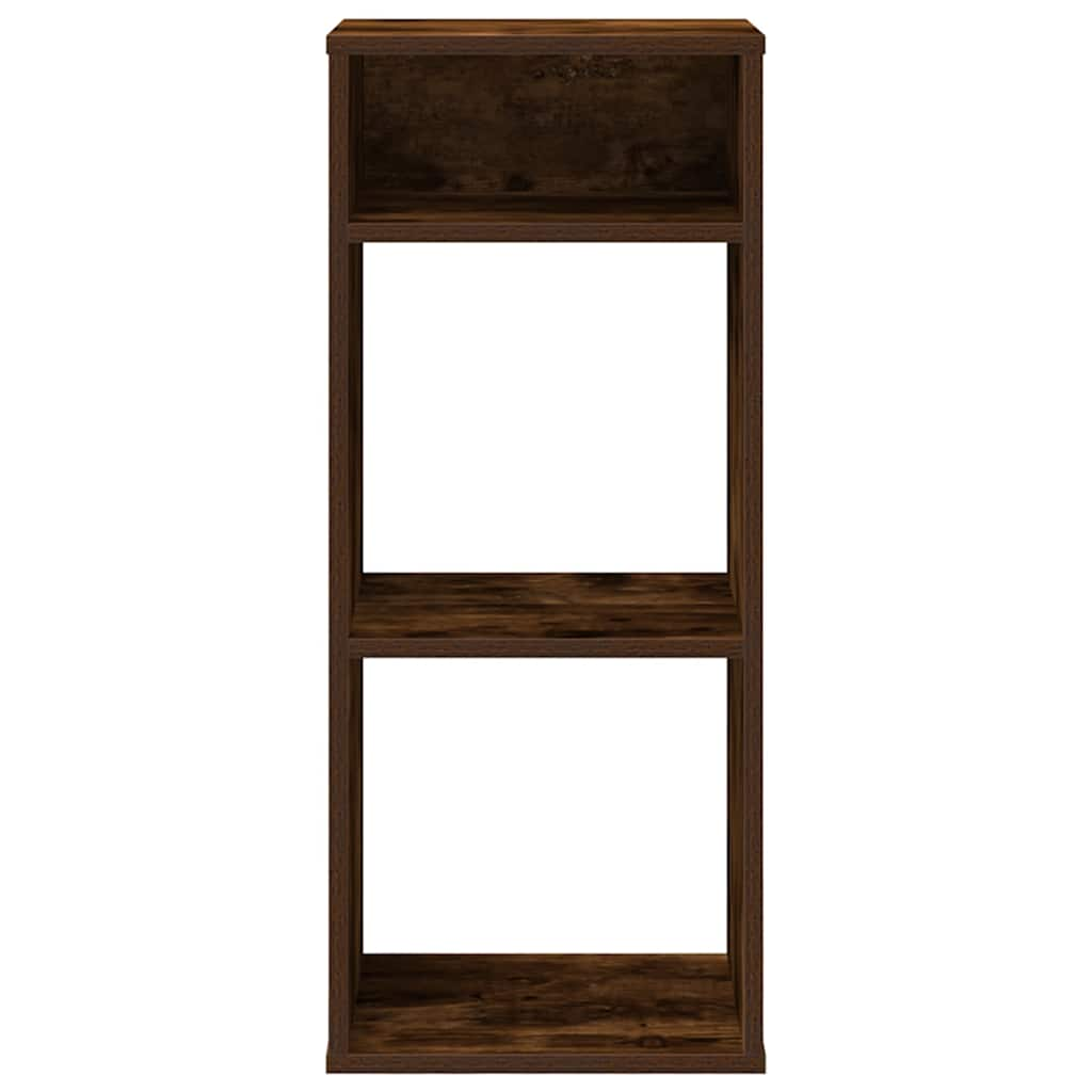 Book Cabinet Smoked Oak 34x31x80 cm Engineered Wood