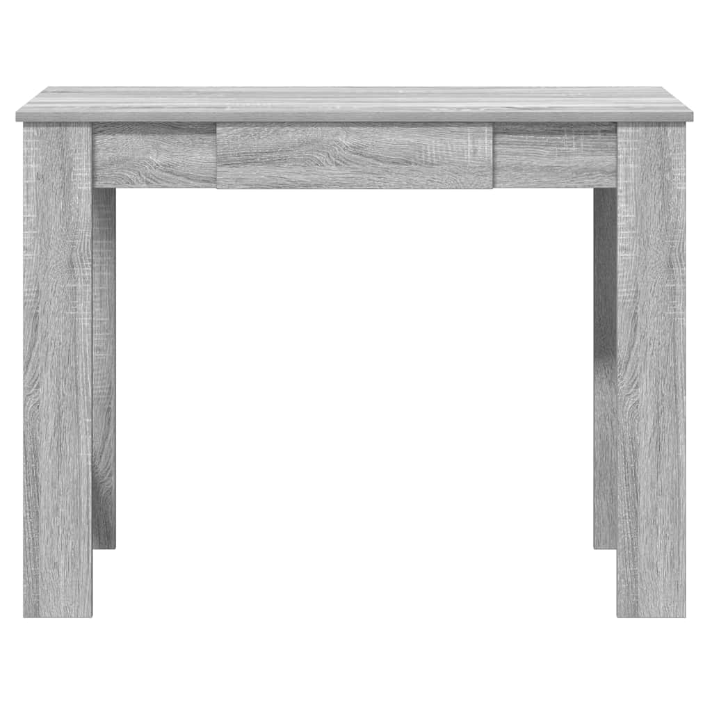 Desk Grey Sonoma 100x45x75 cm Engineered Wood