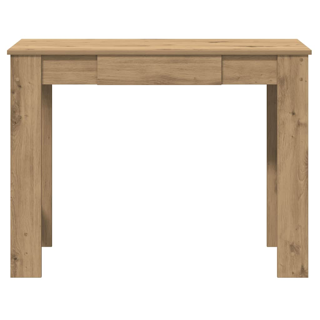 Desk Artisan Oak 100x45x75 cm Engineered Wood