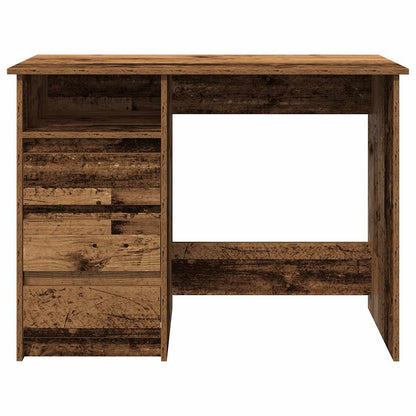 Desk Old Wood 102x50x75 cm Engineered Wood